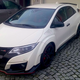 The Civic Type R in my parents’ driveway.